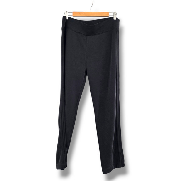 Athleta Women's Serenity‎ Side Stripe Relaxed Lounge Pants Black Size Medium - Picture 1 of 12